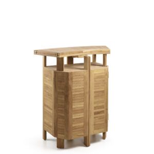Mesa plegable de madera