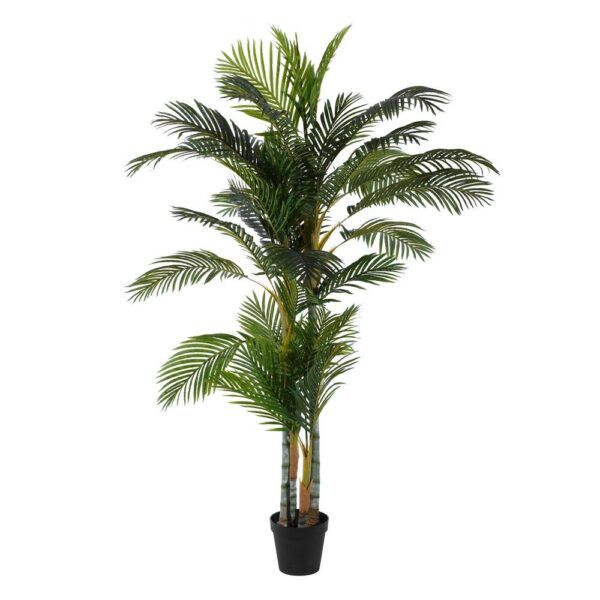 Planta areca palmera verde pvc 100 x 130 x 210 cm