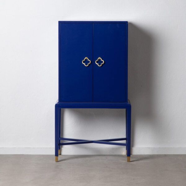 Armario cabinet azul madera de abeto 68 x 36 x 131 cm
