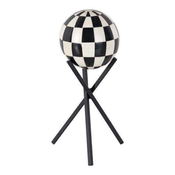kinnia-design-figura-blanco-negro-metal-resina-15-x-15-x-25-cm