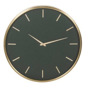 Reloj pared azul acero / cristal 51 x 5 x 51 cm