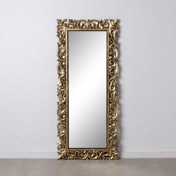 Espejo vestidor oro dm decoración 66 x 3