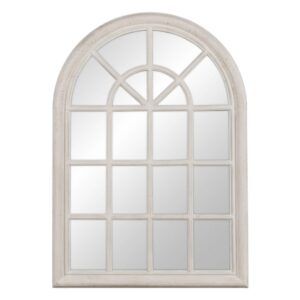 Espejo ventana blanco envejecido 73